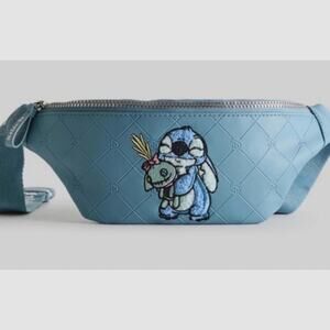 Disney Stitch Embroidered Belt Pouch | NWT